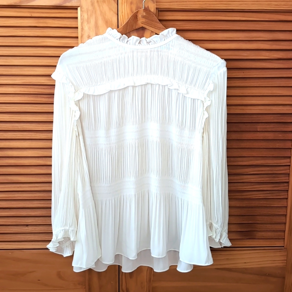 White Ted Baker London blouse. Size 3 or US10